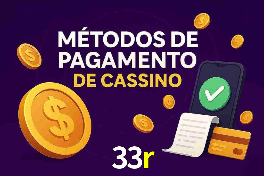 Métodos de Pagamento no 33r