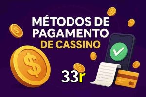 Métodos de Pagamento no 33r